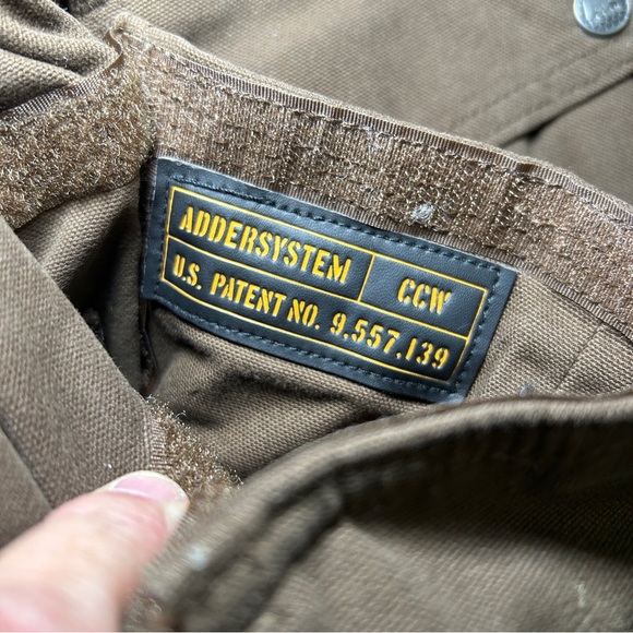 Berne Men's Duck Hooded Insulated Jacket with Concealed Weapon Pockets 3XL - Picture 7 of 8